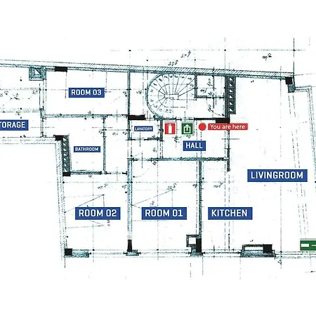 Apartamento Stylish Flat, Steps To